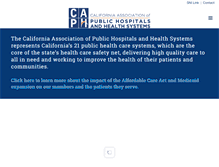 Tablet Screenshot of caph.org